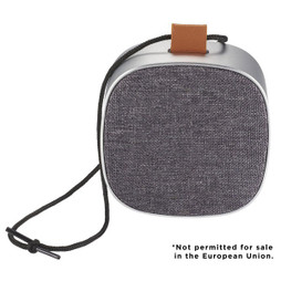 PCNA 7197-01 - Altavoz Bluetooth impermeable de metal y tela Tahoe