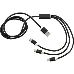 PCNA 7141-68 - Realm 3-in-1 Long Charging Cable