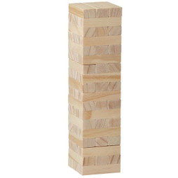 PCNA 3002-35 - Juego de apilar bloques de madera Tumbling Tower