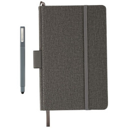 PCNA 2800-43 - Diario de tapas duras de 5,5" x 8,5" FSC Mix Heathered