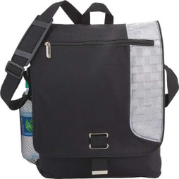 PCNA 3450-13 - Gridlock Vertical 15" Computer Messenger Bag