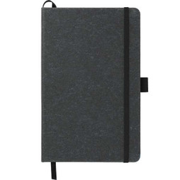 PCNA 2800-71 - Diario encuadernado en piel reciclada FSC Mix de 5,5 x 8,5 pulgadas