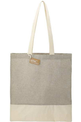 Tote de convención de sarga de algodón reciclado de 5 onzas dividido - PCNA 7901-08