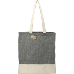 PCNA 7901-08 - Split Recycled 5oz Cotton Twill Convention Tote