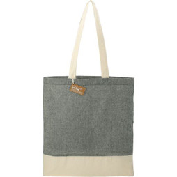 PCNA 7901-08 - Split Recycled 5oz Cotton Twill Convention Tote