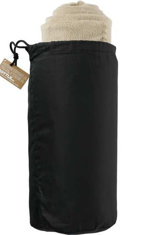 Manta polar 100% PET reciclado con bolsa RPET - PCNA 1081-57