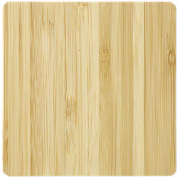 PCNA 7143-06 - FSC 100% Bamboo Wireless Charge Pad w/Dual Output