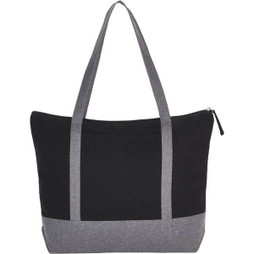 PCNA 7901-11 - Repose 10oz Recycled Cotton Zippered Tote