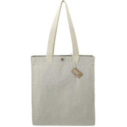 PCNA 7901-02 - Repose 10oz Recycled Cotton Box Tote w/Snap