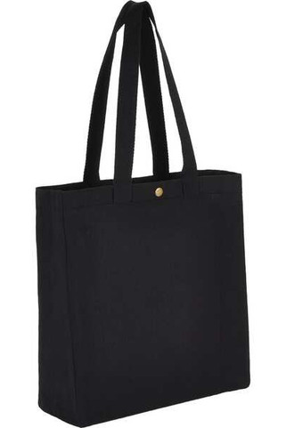 Repose 10oz Recycled Cotton Box Tote w/Snap - PCNA 7901-02
