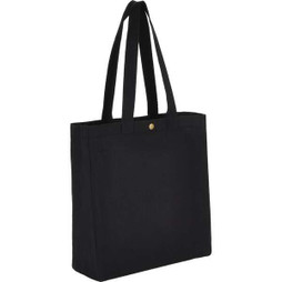 PCNA 7901-02 - Repose 10oz Recycled Cotton Box Tote w/Snap