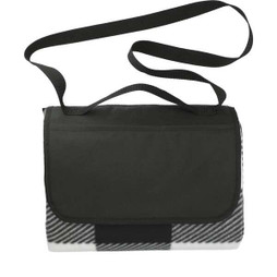 PCNA 7951-12 - Oversized 6 Round Recycled PET Picnic Blanket