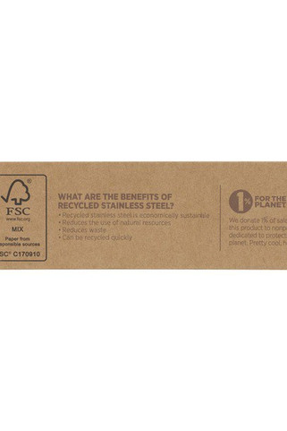 Bolígrafo de acero inoxidable reciclado - PCNA 1066-55