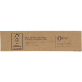 Bolígrafo de acero inoxidable reciclado - PCNA 1066-55