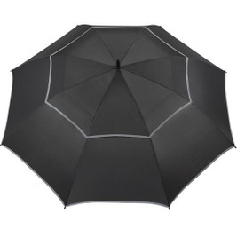 PCNA 5050-09 - 62" RPET Golf Umbrella w/ Reflective Trim