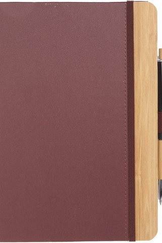 Diario de bambú Kia reciclado FSC de 5,5 x 8,5 pulgadas - PCNA 2900-54