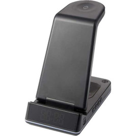 PCNA 7143-66 - TriCharge Plus 3-IN-1 Qi Wireless Charging Stand