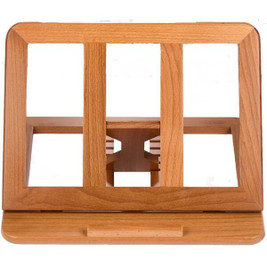 Soporte para portátil de madera con certificación FSC Desk Sense - PCNA 7142-64