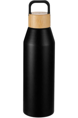 Aspen 24 oz Recycled Bottle with FSC Bamboo Lid - PCNA 1602-19