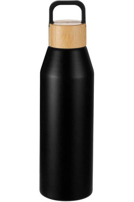 Aspen 24 oz Recycled Bottle with FSC Bamboo Lid - PCNA 1602-19