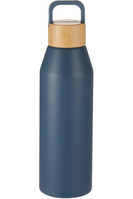 Botella reciclada Aspen de 24 oz con tapa de bambú FSC - PCNA 1602-19