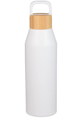 Aspen 24 oz Recycled Bottle with FSC Bamboo Lid - PCNA 1602-19