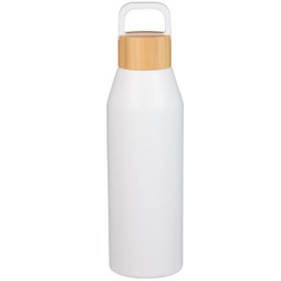 PCNA 1602-19 - Aspen 24 oz Recycled Bottle with FSC Bamboo Lid