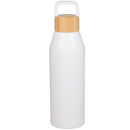 Aspen 24 oz Recycled Bottle with FSC Bamboo Lid - PCNA 1602-19