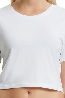 NEW MORNING STUDIOS NM006 - Ladies Cropped Tee