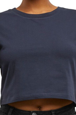 NEW MORNING STUDIOS NM006 - Ladies Cropped Tee