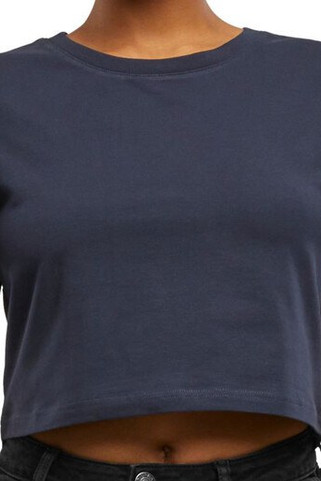 NEW MORNING STUDIOS NM006 - Ladies Cropped Tee