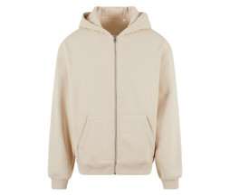 NEW MORNING STUDIOS NM013 - Sweat à capuche zippé ample