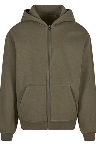 NEW MORNING STUDIOS NM013 - Sweat à capuche zippé ample