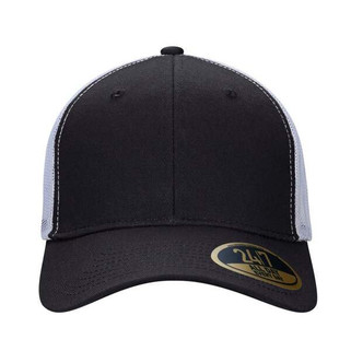 CSW 24/7 H08205 - Trucker Cotton Twill Snap back Trucker Cap
