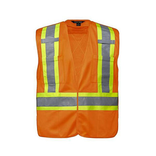 CX2 Hivis L01145 - Gilet anti-déchirure Vanguard Tricot Hi vis