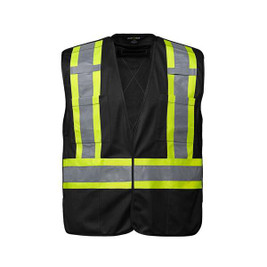 CX2 Hivis L01145 - Vanguard Tricot Hi vis Tear-Away Vest