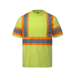 CX2 Hivis S05990 - T-shirt en coton Optimum Hivis