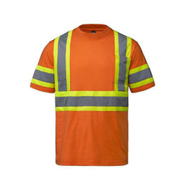 CX2 Hivis S05990 - T-shirt en coton Optimum Hivis