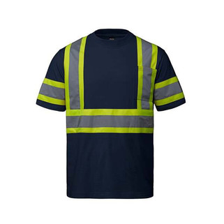 CX2 Hivis S05990 - T-shirt en coton Optimum Hivis