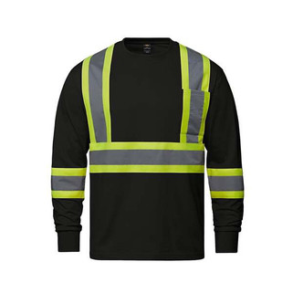 CX2 Hivis S05995 - Paramount Cotton Hivis Long Sleeve Tshirt