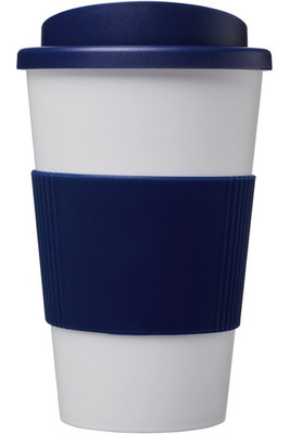 Hrnek s teplenou izolací o objemu 350 ml s rukojetí Americano® - EgotierPro 220002