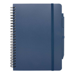 PF Concept 107901 - Thalaasa A5 ocean-bound hard cover notebook with ballpoint pen (black ink)