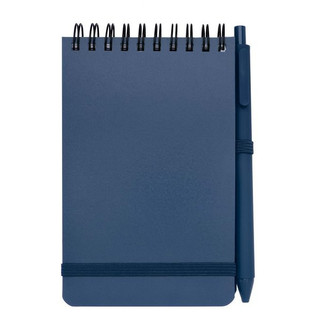 Thalaasa A6 hard cover ocean-bound notebook with ballpoint pen (black ink) - EgotierPro 107902