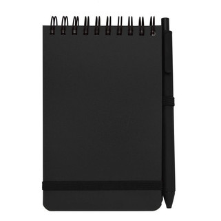 Thalaasa A6 hard cover ocean-bound notebook with ballpoint pen (black ink) - EgotierPro 107902