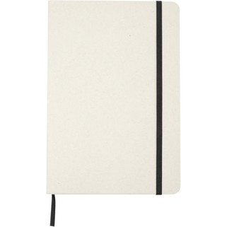 Bass A5 recycled hard cover notebook with lined pages - EgotierPro 107365