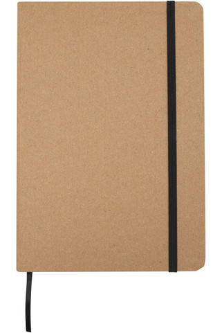 Holm A5 stone paper hard cover notebook with lined pages - EgotierPro 107366