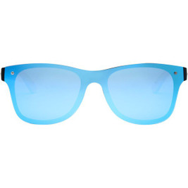 PF Concept 127050 - Tan sunglasses with bamboo temples