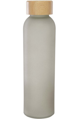 Lume 500 ml matná láhev ze sodnovápenatého skla s bambusovým víčkem - EgotierPro 100830
