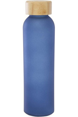 Lume 500 ml matná láhev ze sodnovápenatého skla s bambusovým víčkem - EgotierPro 100830