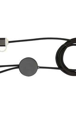 Alasia 5-in-1 recycled aluminium and plastic 150 cm data sync and 27W fast charge cable - EgotierPro 124425